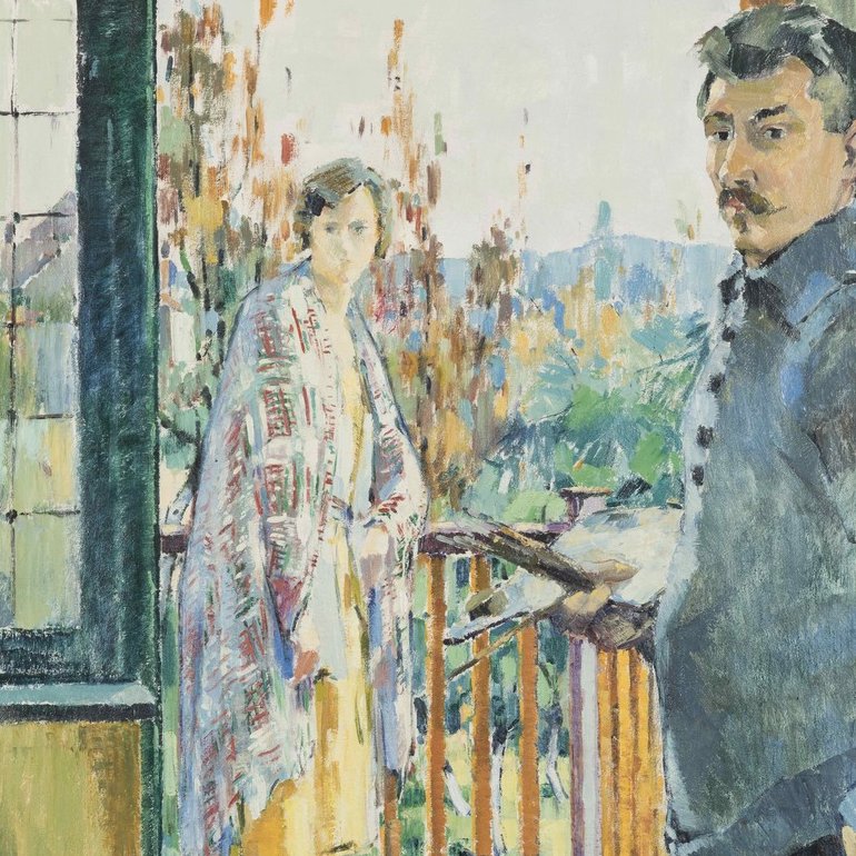 Médard Verburgh - L'Artiste et sa femme