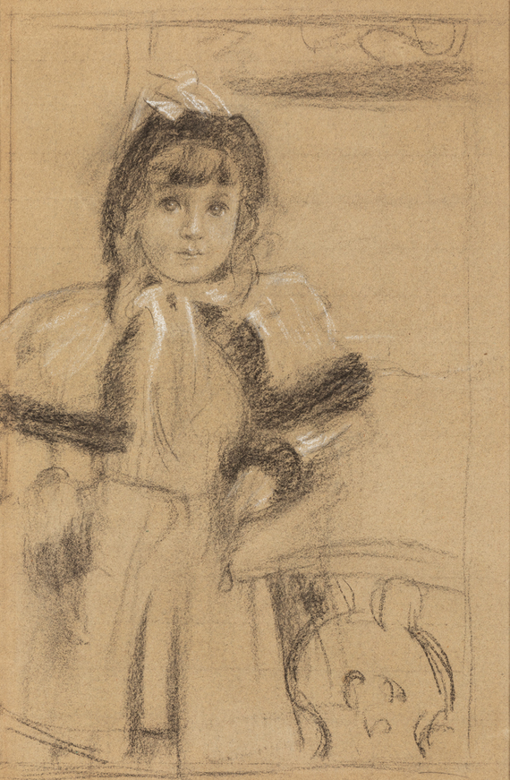   - &Eacute;tude pour le portrait de Germaine Wiener  