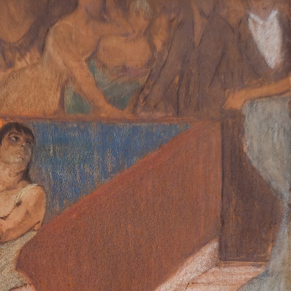 F&eacute;licien Rops - L'attrapade