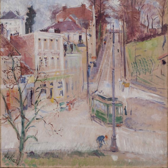 Anne-Pierre de Kat - Le tram vert