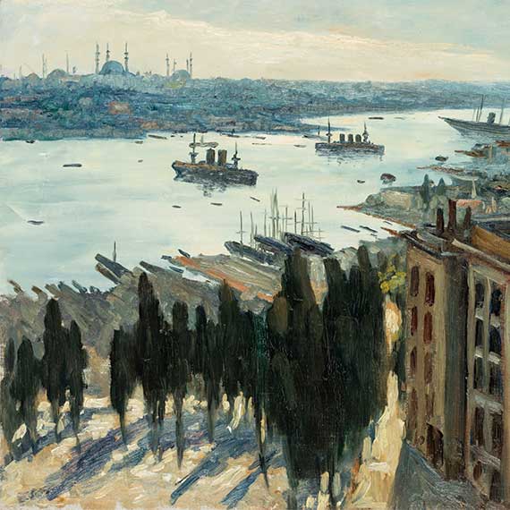 Louis-Gustave Cambier - Corne d’Or (Constantinople)