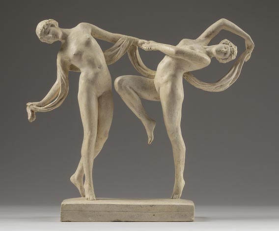 Charles Samuel - Couple de danseuses